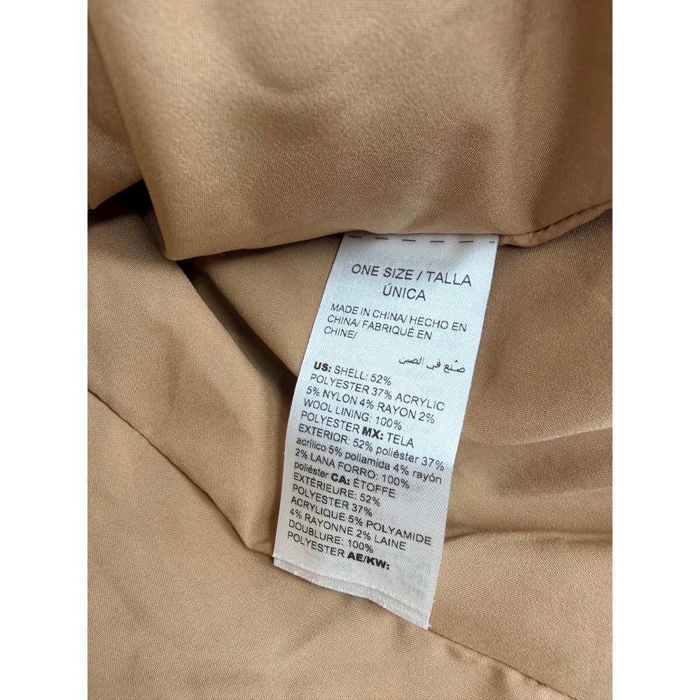 Chico's Patterned Blanket Coat 0 Beige Multi Southwestern Aztec Cabin Core Boho - Picture 9 of 12
